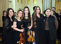 Heydər Əliyev Fondunun vitse-prezidenti Leyla Əliyeva Bakı Musiqi Akademiyasında tələbə və gənclərin konsertində iştirak edib (FOTO)