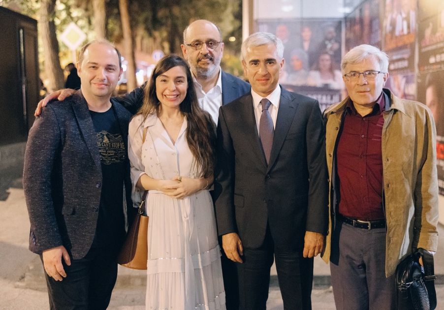 Heydər Əliyev Fondunun vitse-prezidenti Leyla Əliyeva və Arzu Əliyeva “Yalnız mədəniyyət” musiqili-bədii gecədə iştirak ediblər (FOTO)