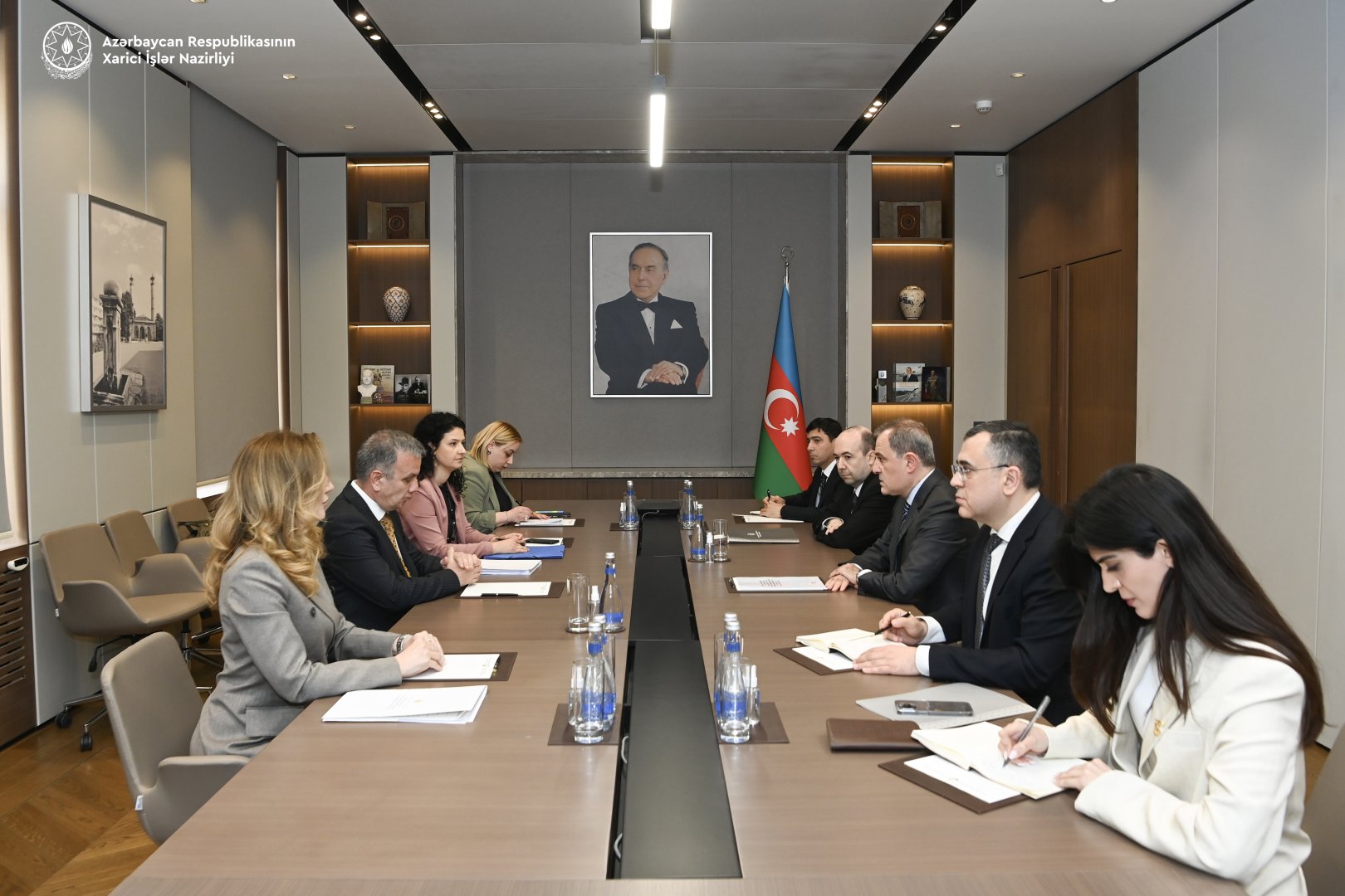 Azərbaycanla Şimali Makedoniya arasında iqtisadiyyat və ticarət sahəsində əməkdaşlıq imkanları müzakirə olunub (FOTO)