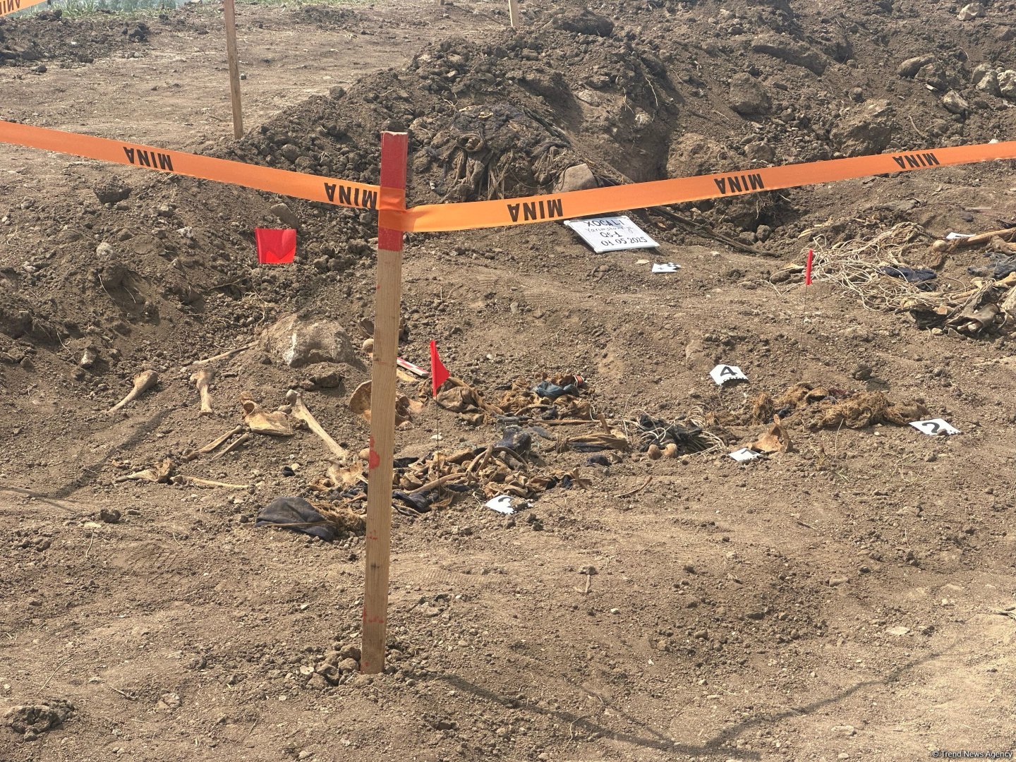 Xocalıda daha bir kütləvi məzarlıq aşkarlandı (FOTO)