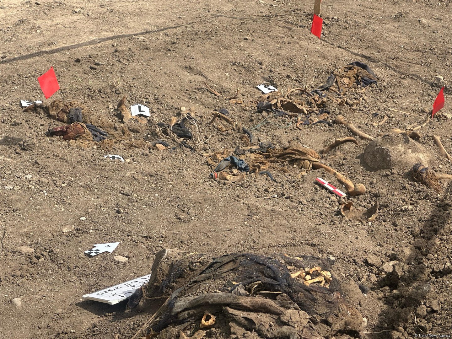 Xocalıda daha bir kütləvi məzarlıq aşkarlandı (FOTO)