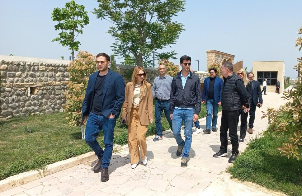 İtaliyalı parlamentarilər Ağdam, Xankəndi və Şuşaya səfər ediblər (FOTO) (YENİLƏNİB)