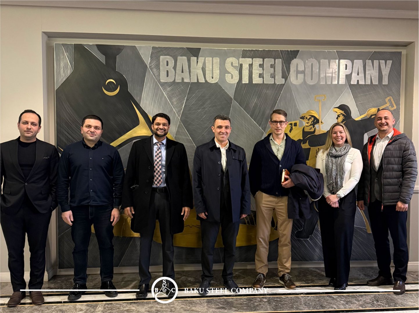 ABŞ səfirliyi Baku Steel Company-də: API sertifikatından sonra yeni üfüqlər (FOTO)