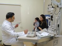 Laçında ikigünlük oftalmoloji səyyar müayinələr keçirilib (FOTO)
