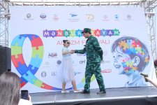 “Mən burdayam” mövzusunda autizmli uşaqlar üçün festival keçirilib (FOTO)