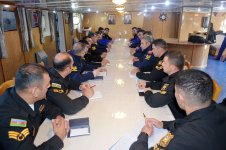 Azərbaycan-Türkiyə hərbi dənizçilərinin birgə praktiki məşğələləri keçirilib (FOTO)