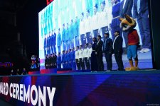 Azərbaycan komandası Bakıda keçirilən "Bədii gimnastika üzrə Avropa Kuboku"nda qızıl medal qazandı (FOTO)