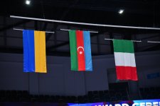 Azərbaycan komandası Bakıda keçirilən "Bədii gimnastika üzrə Avropa Kuboku"nda qızıl medal qazandı (FOTO)
