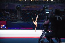 Bakıda “Bədii gimnastika üzrə Avropa kuboku”nun ikinci günü keçirilir (FOTO)