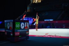 Bakıda “Bədii gimnastika üzrə Avropa kuboku”nun ikinci günü keçirilir (FOTO)