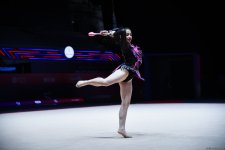 Bakıda “Bədii gimnastika üzrə Avropa kuboku”nun ikinci günü keçirilir (FOTO)