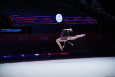 Bakıda “Bədii gimnastika üzrə Avropa kuboku”nun ikinci günü keçirilir (FOTO)