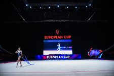Bakıda “Bədii gimnastika üzrə Avropa kuboku”nun ikinci günü keçirilir (FOTO)