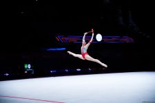 Bakıda “Bədii gimnastika üzrə Avropa kuboku”nun ikinci günü keçirilir (FOTO)