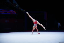 Bakıda “Bədii gimnastika üzrə Avropa kuboku”nun ikinci günü keçirilir (FOTO)