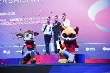 Ukraynalı gimnast Bakıda keçirilən "Bədii gimnastika üzrə Avropa Kuboku"nda 3 qızıl medal qazandı