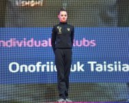 Ukraynalı gimnast Bakıda keçirilən "Bədii gimnastika üzrə Avropa Kuboku"nda 3 qızıl medal qazandı