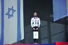 Ukraynalı gimnast Bakıda keçirilən "Bədii gimnastika üzrə Avropa Kuboku"nda 3 qızıl medal qazandı