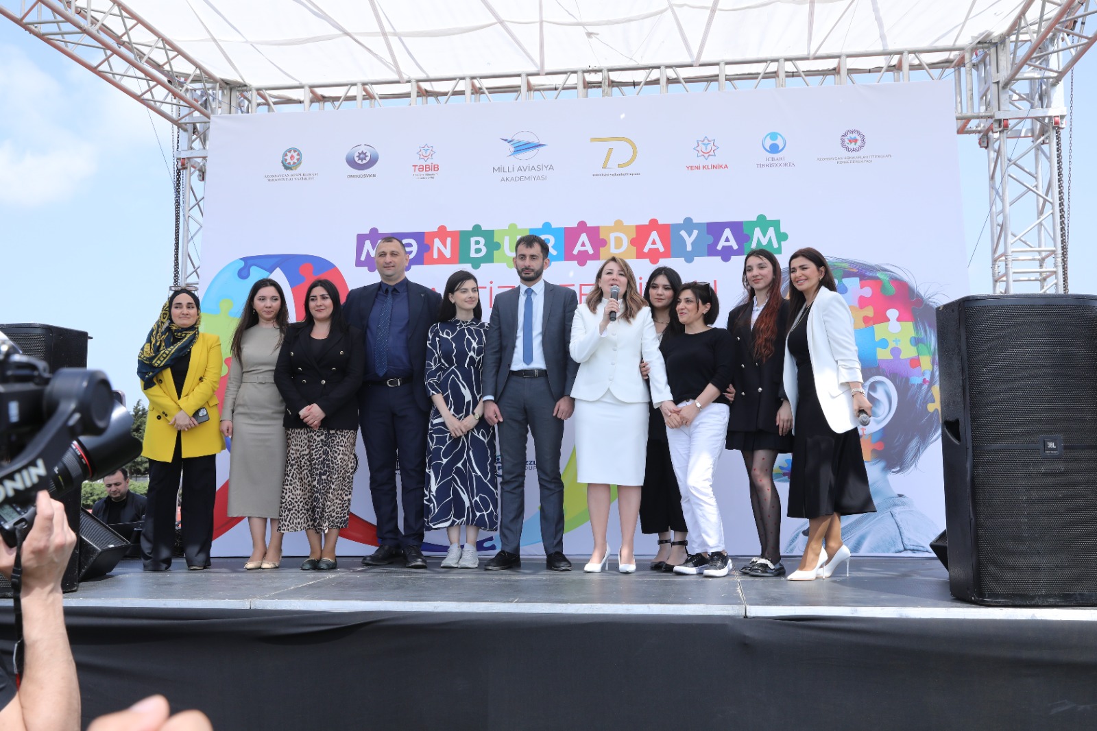 “Mən burdayam” mövzusunda autizmli uşaqlar üçün festival keçirilib (FOTO)