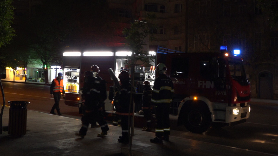 Fövqəladə Hallar Nazirliyi tərəfindən metroda təlim keçirilib (FOTO/VİDEO)