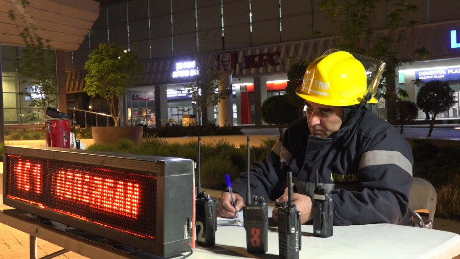 Fövqəladə Hallar Nazirliyi tərəfindən metroda təlim keçirilib (FOTO/VİDEO)