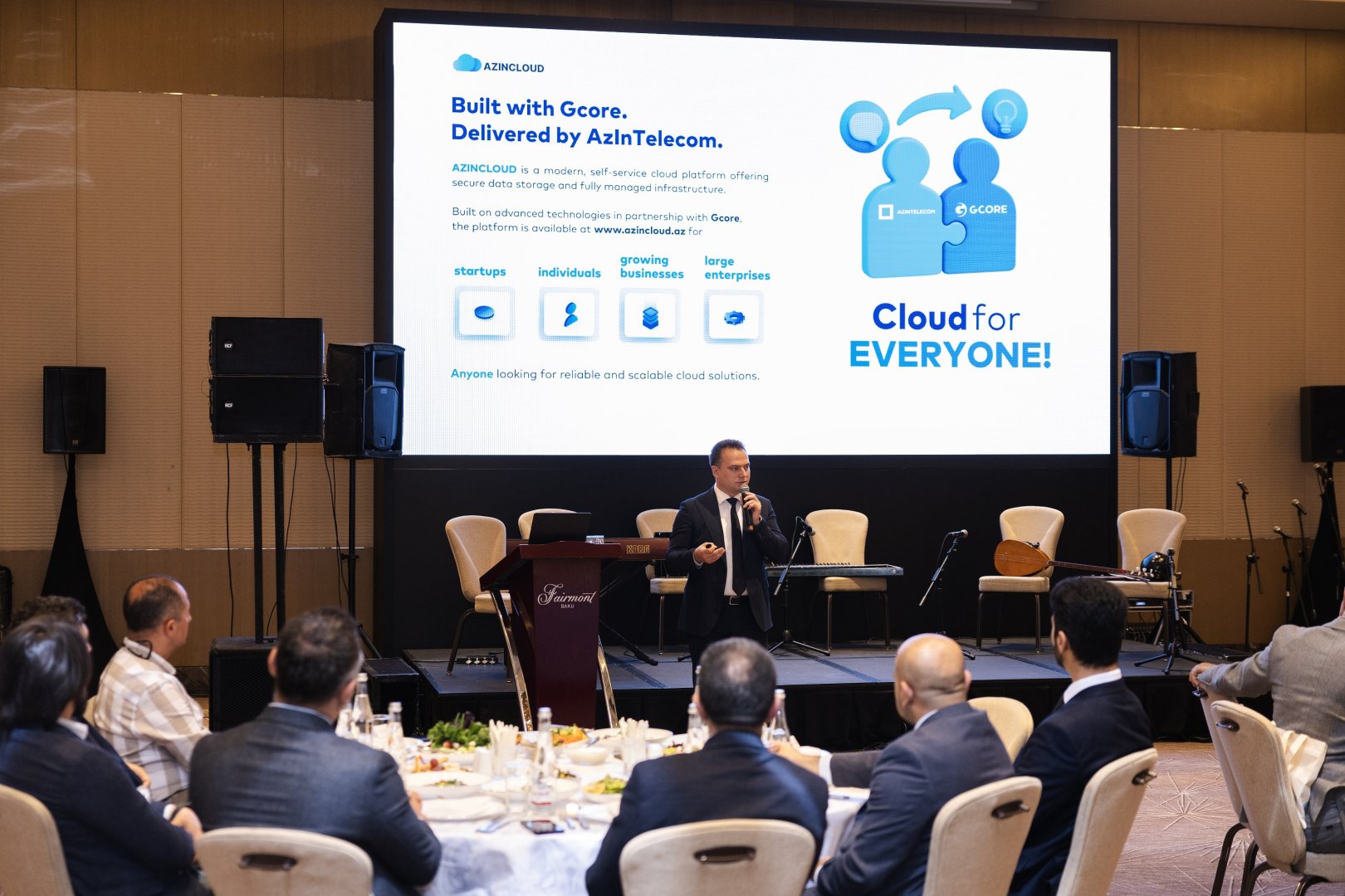 “AzInTelecom” “G-Core” şirkəti ilə birgə “AzInCloud” platformasını təqdim etdi (FOTO)