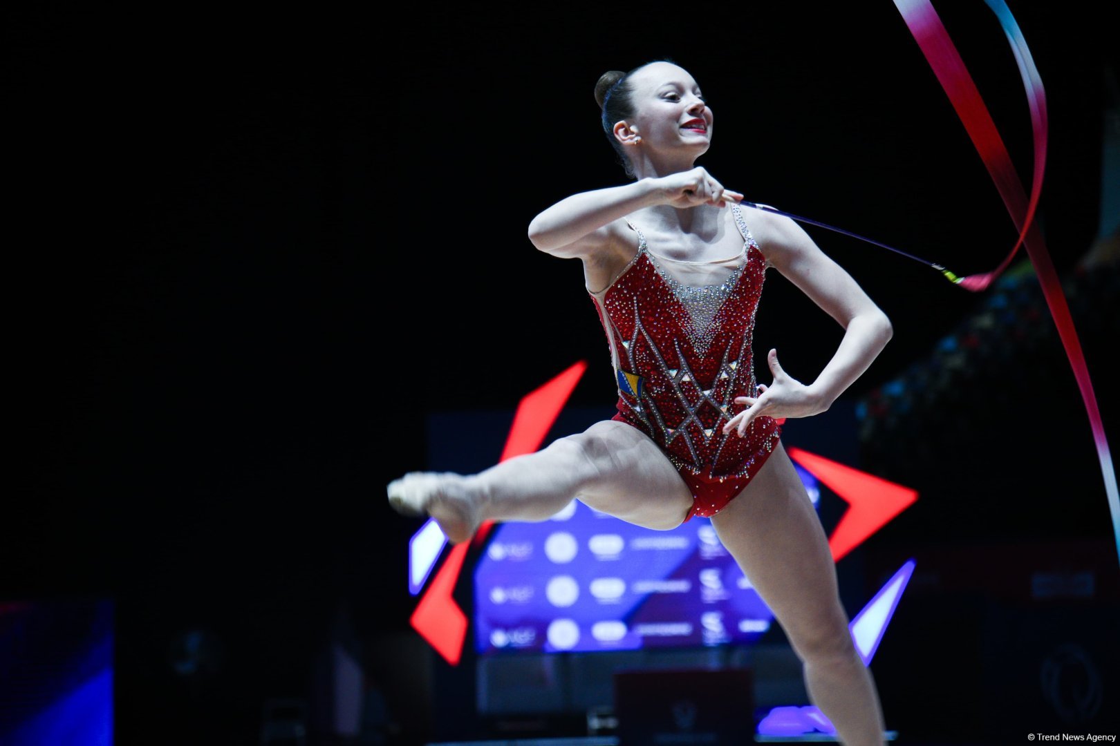 Bakıda “Bədii gimnastika üzrə Avropa kuboku”nun ikinci günü keçirilir (FOTO)