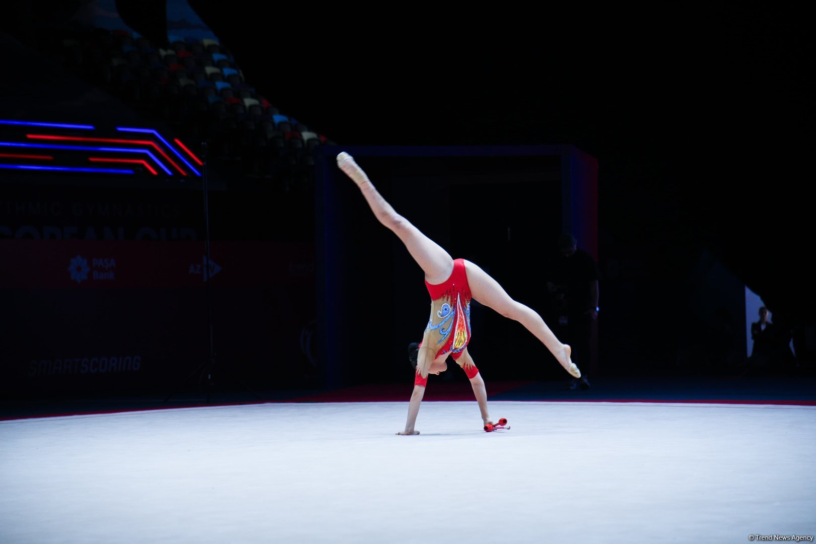 Bakıda “Bədii gimnastika üzrə Avropa kuboku”nun ikinci günü keçirilir (FOTO)
