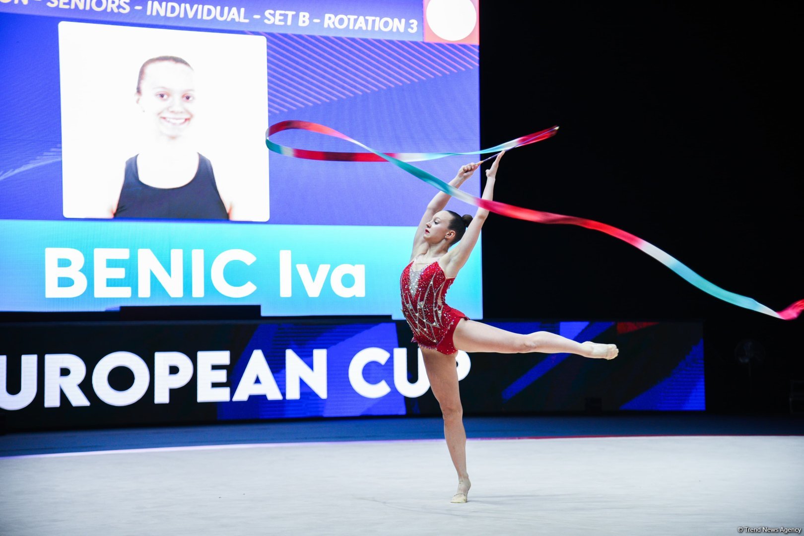 Bakıda “Bədii gimnastika üzrə Avropa kuboku”nun ikinci günü keçirilir (FOTO)