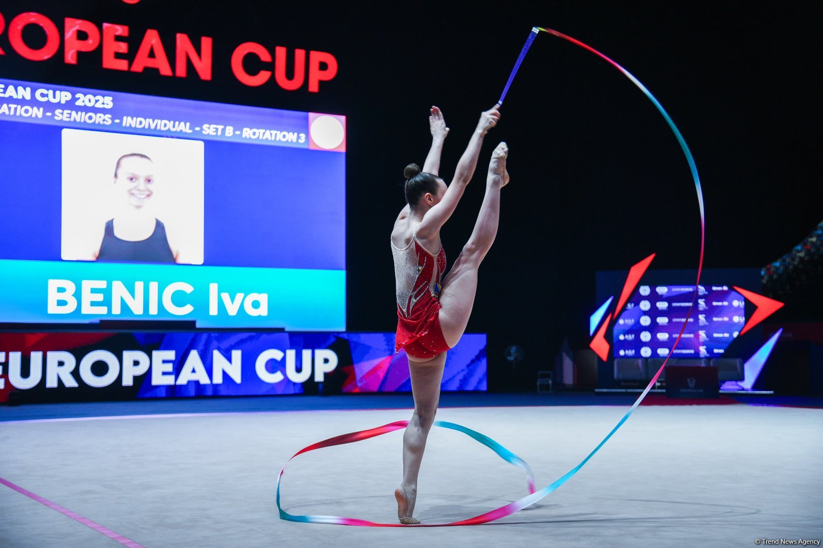 Bakıda “Bədii gimnastika üzrə Avropa kuboku”nun ikinci günü keçirilir (FOTO)