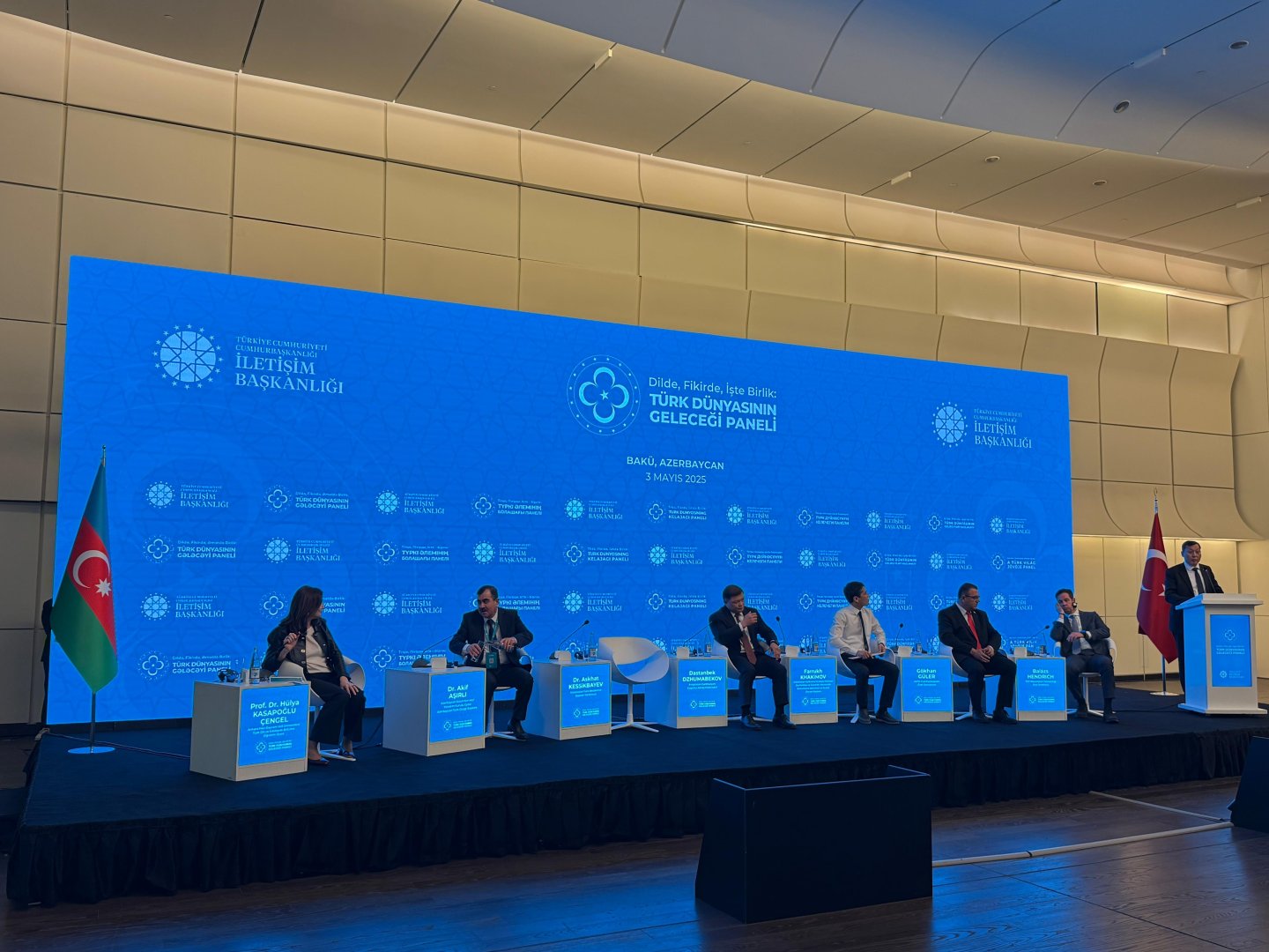 Bakıda “Dildə, Fikirdə, Əməldə Birlik: Türk Dünyasının Gələcəyi’’ adlı panel keçirilib (FOTO)