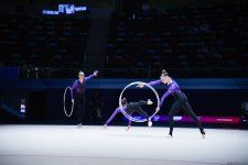 Bakıda keçirilən “Bədii gimnastika üzrə Avropa kuboku”nun üçüncü günündə qaliblər məlum olub (FOTO)