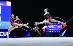 Bakıda “Bədii gimnastika üzrə Avropa kuboku”nun üçüncü günü start götürüb (FOTO)