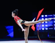 Bakıda “Bədii gimnastika üzrə Avropa kuboku”nun üçüncü günü start götürüb (FOTO)