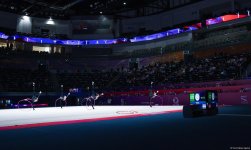Bakıda “Bədii gimnastika üzrə Avropa kuboku”nun üçüncü günü start götürüb (FOTO)