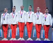 Bakıda keçirilən “Bədii gimnastika üzrə Avropa kuboku”nun üçüncü günündə qaliblər məlum olub (FOTO)