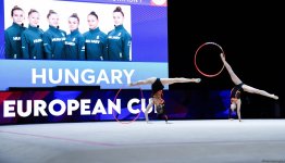 Bakıda “Bədii gimnastika üzrə Avropa kuboku”nun üçüncü günü start götürüb (FOTO)