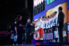 Bakıda keçirilən “Bədii gimnastika üzrə Avropa kuboku”nun üçüncü günündə qaliblər məlum olub (FOTO)