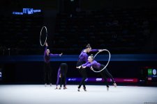 Bakıda keçirilən “Bədii gimnastika üzrə Avropa kuboku”nun üçüncü günündə qaliblər məlum olub (FOTO)