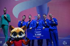 Azərbaycan komandası bədii gimnastika üzrə Avropa Kubokunda bürünc medal qazandı (FOTO)