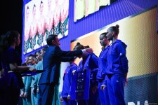 Azərbaycan komandası bədii gimnastika üzrə Avropa Kubokunda bürünc medal qazandı (FOTO)