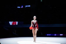 Bakıda keçirilən bədii gimnastika üzrə Avropa kubokunun üçüncü günündə növbəti qaliblər mükafatlandırılıb (FOTO)