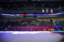 Bakıda keçirilən bədii gimnastika üzrə Avropa kubokunun üçüncü günündə növbəti qaliblər mükafatlandırılıb (FOTO)