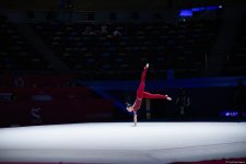 Bakıda keçirilən bədii gimnastika üzrə Avropa kubokunun üçüncü günündə növbəti qaliblər mükafatlandırılıb (FOTO)