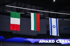 Bakıda keçirilən bədii gimnastika üzrə Avropa kubokunun üçüncü günündə növbəti qaliblər mükafatlandırılıb (FOTO)