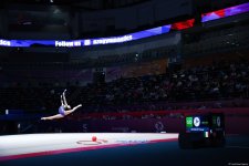 Bakıda keçirilən bədii gimnastika üzrə Avropa kubokunun üçüncü günündə növbəti qaliblər mükafatlandırılıb (FOTO)
