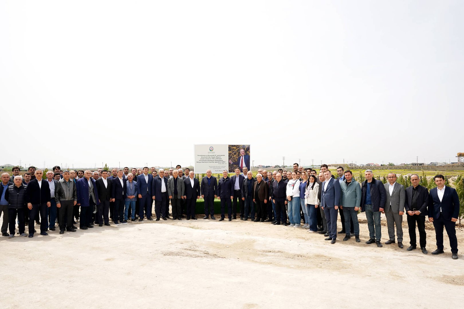 Ümummilli lider Heydər Əliyevin doğum günü münasibətilə ağacəkmə tədbiri keçirilib (FOTO)
