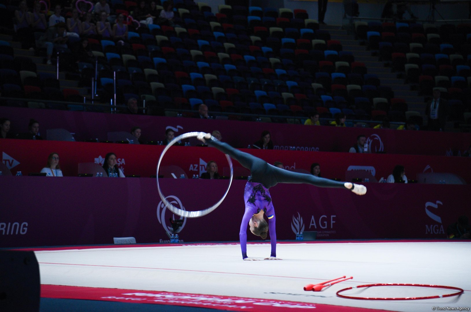 Bakıda keçirilən “Bədii gimnastika üzrə Avropa kuboku”nun üçüncü günündə qaliblər məlum olub (FOTO)