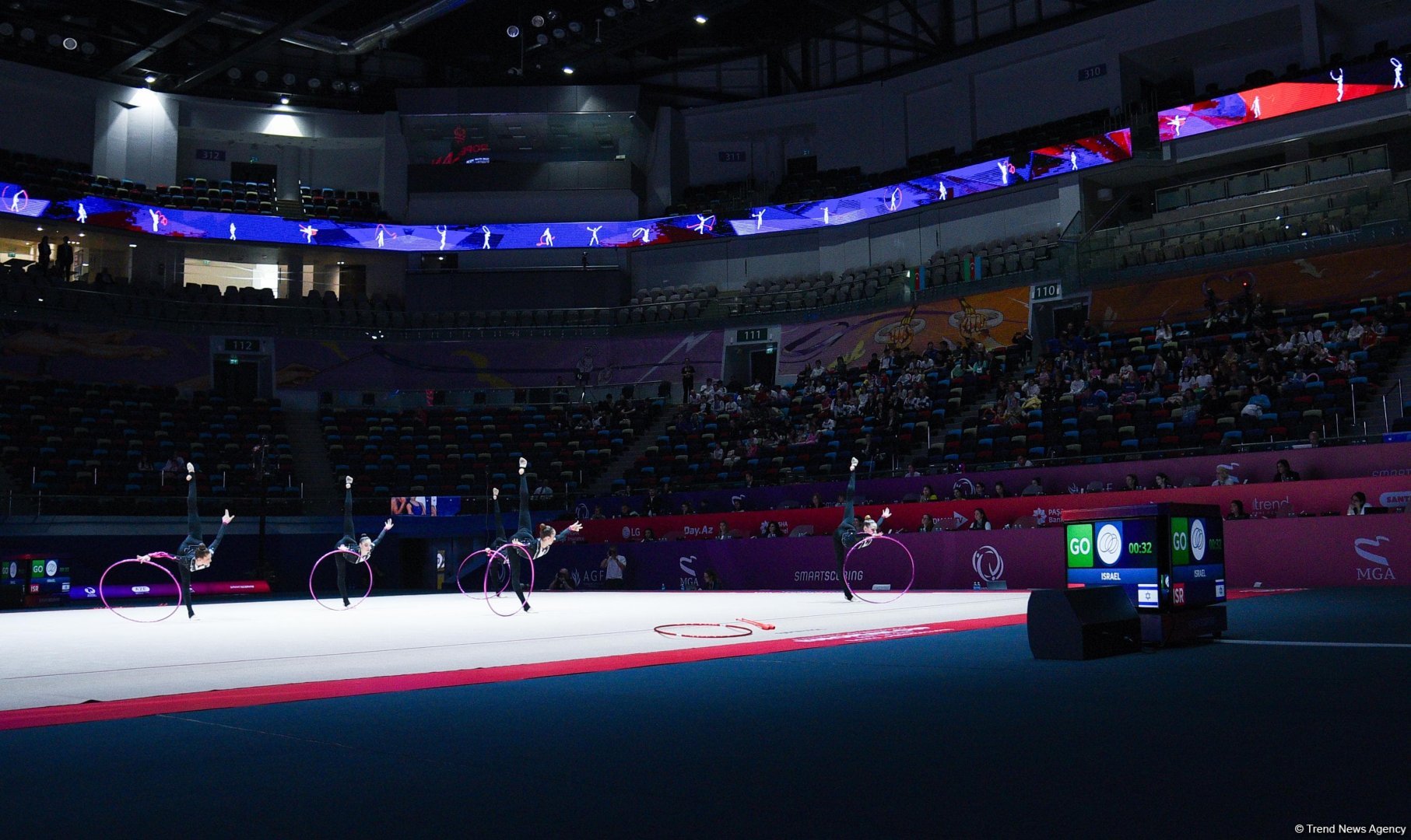 Bakıda “Bədii gimnastika üzrə Avropa kuboku”nun üçüncü günü start götürüb (FOTO)
