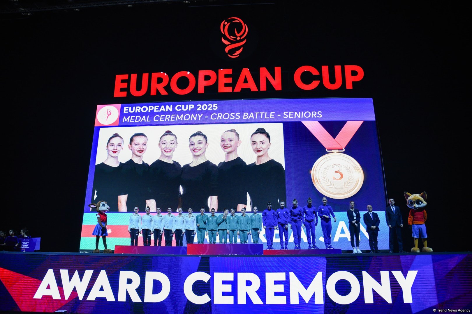 Azərbaycan komandası bədii gimnastika üzrə Avropa Kubokunda bürünc medal qazandı (FOTO)